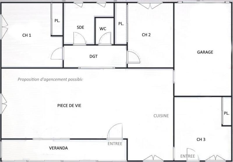 Maison - 83 m² - 4 pièces
