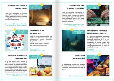 Médiathèque de St-Mathieu-De-Treviers - Animations Novembre 2025