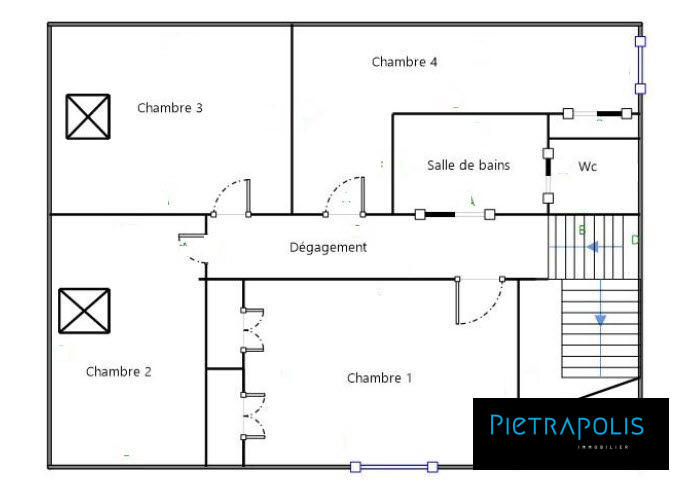 Maison - 110 m² - 5 pièces