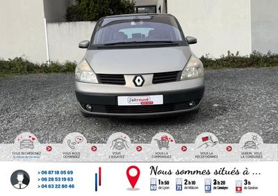 Renault Espace IV 3.5 V6 245ch Bva Expression 7 places 1ère main &amp; carnet d'entretiens*149 000km*Ct Révision Ok*Véhicule Sous Garantie*100 Points de Contrôles*CarteGrise Moitié prix (Véhicule plus 10 ans)*Régulateur/limiteur vitesse*Climatisation Auto*Fix