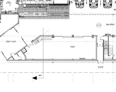 Fonds de commerce - Local commercial - 220 m²