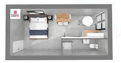Appartement - 20 m² - 1 pièce