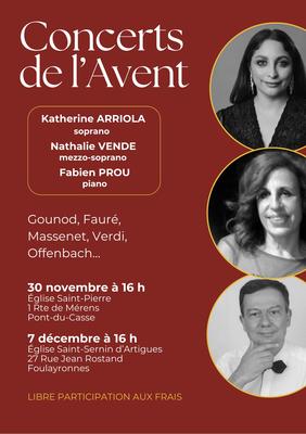 Grand concert lyrique de l'Avent
