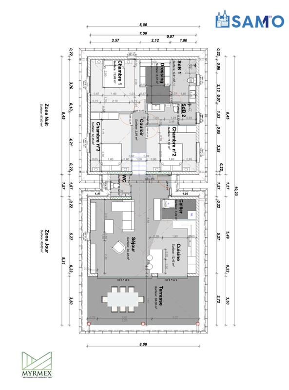 Villa - 150 m² - 4 pièces