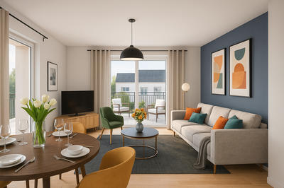 Appartement - 98 m² - 5 pièces