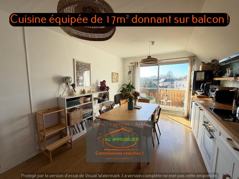 Appartement - 70 m² - 3 pièces