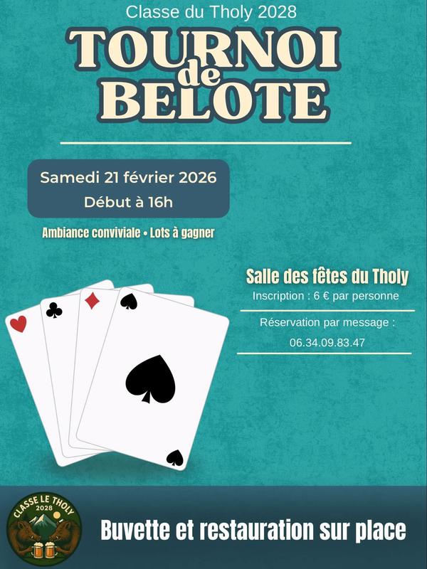 Tournoi de belote