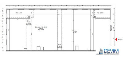 Local commercial - 147 m²