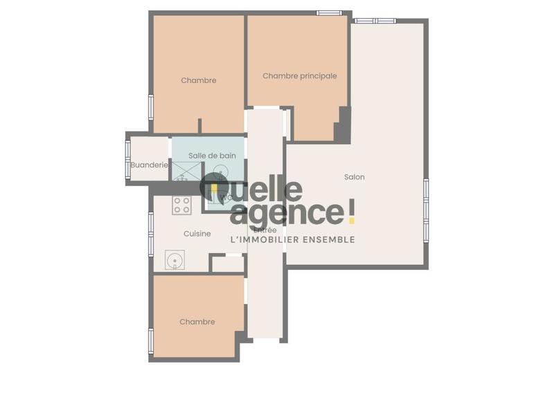 Appartement - 73 m² - 4 pièces