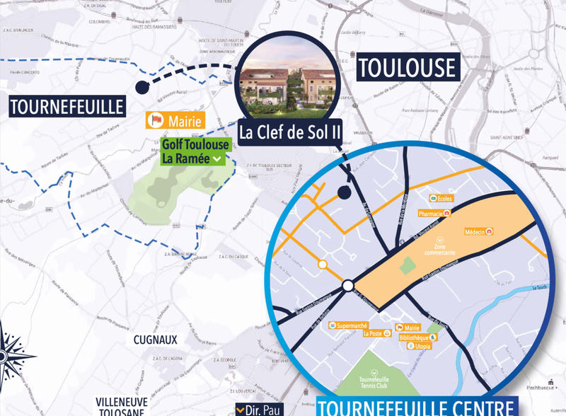 Appartement - 42 m² - 2 pièces