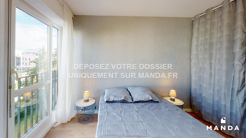 Chambre - 12 m² - 5 pièces