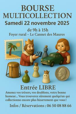 Bourse et rencontre multi collections