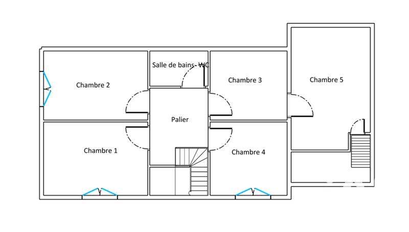 Maison - 155 m² - 7 pièces