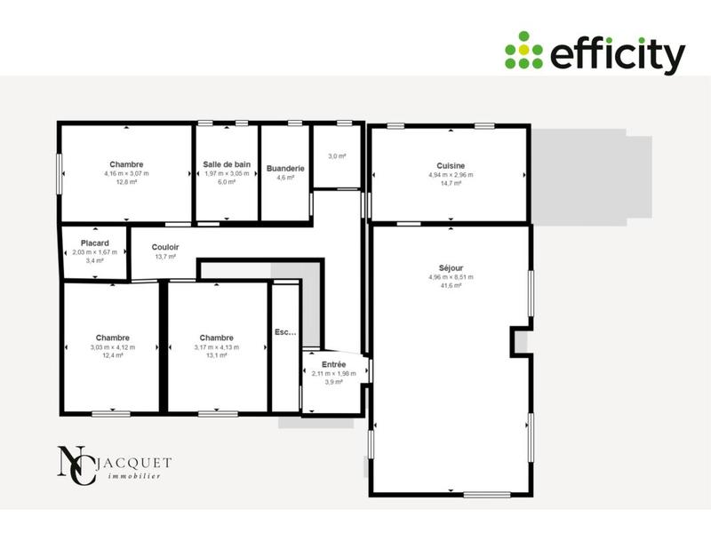 Maison - 129 m² - 4 pièces