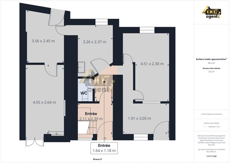 Maison - 140 m² - 6 pièces