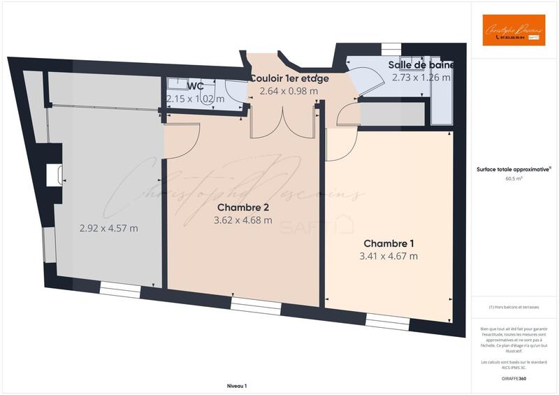 Maison - 105 m² - 7 pièces