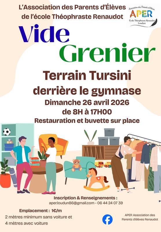 Vide grenier de l'ape ecole renaudot