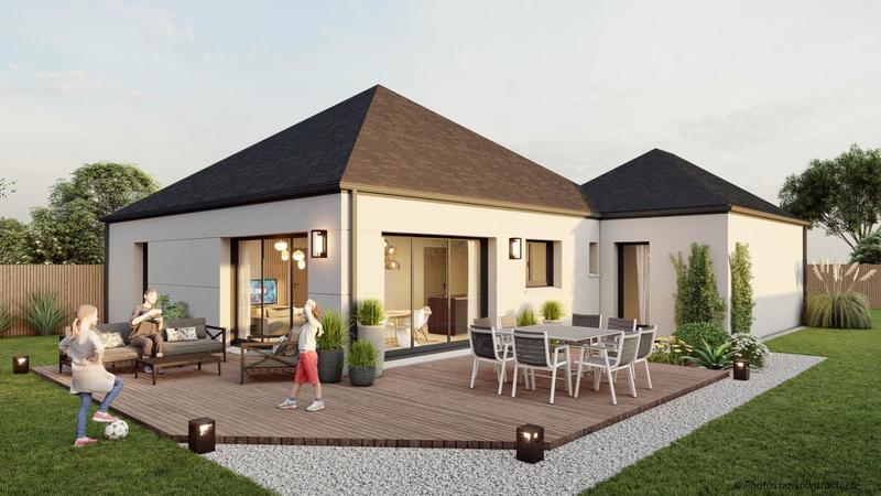 Maison - 97 m² - 5 pièces