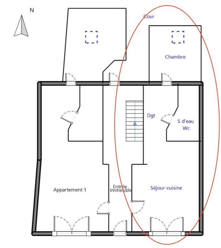 Appartement - 31 m² - 2 pièces