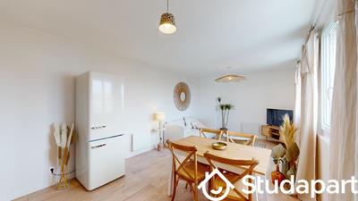 Chambre - 12 m² - 1 pièce