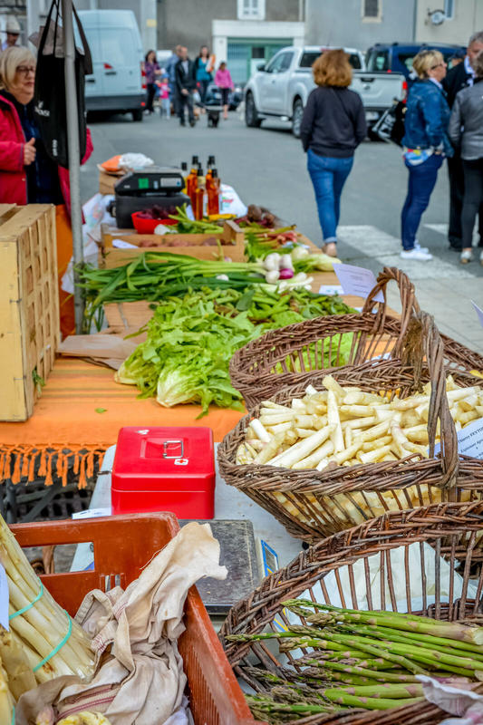 Marché du lundi à Tocane Saint-Apre