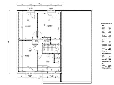 Maison - 120 m² - 6 pièces