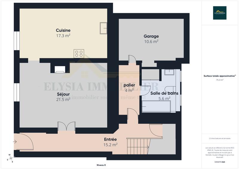 Maison - 132 m² - 4 pièces