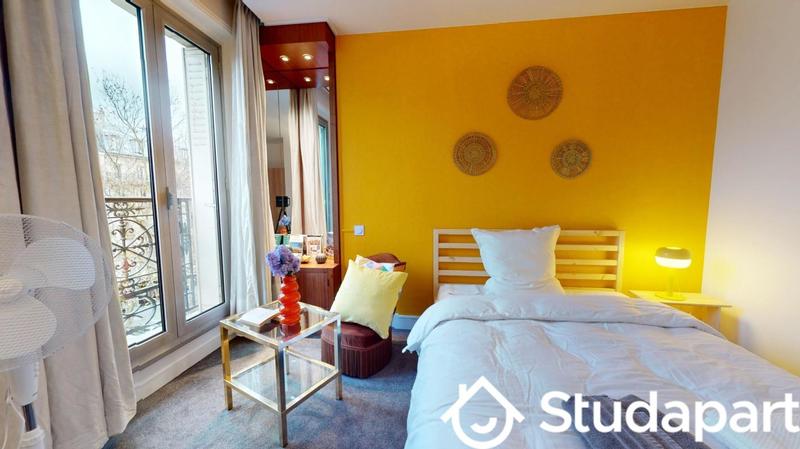 Chambre - 10 m² - 1 pièce