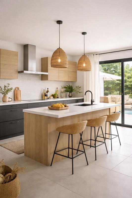 Maison - 80 m² - 3 pièces