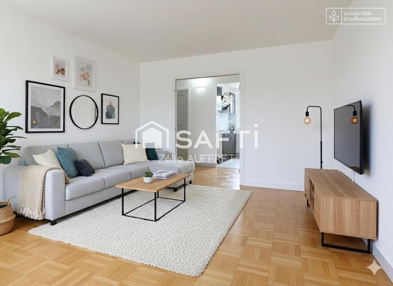 Appartement - 76 m² - 4 pièces