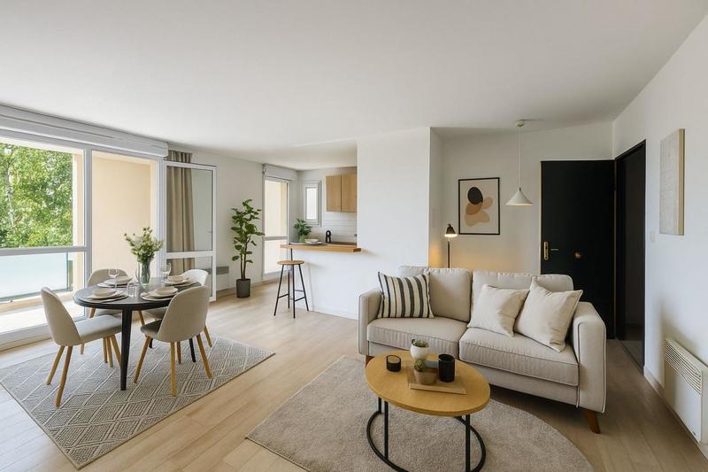 Appartement - 62 m² - 3 pièces