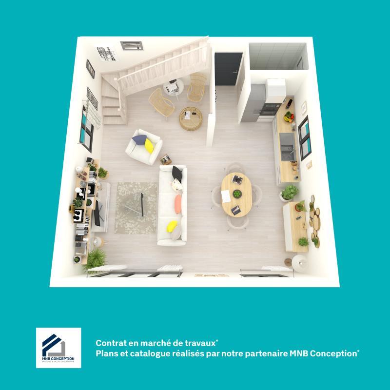 Maison - 100 m² - 1 pièce