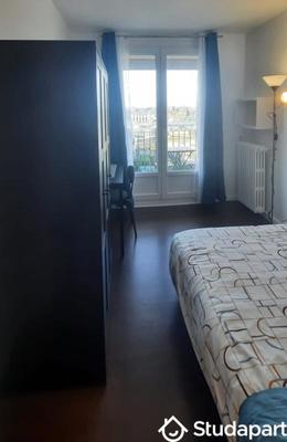 Chambre - 9 m² - 1 pièce