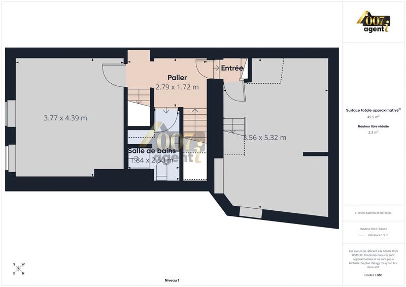 Maison - 82 m² - 5 pièces