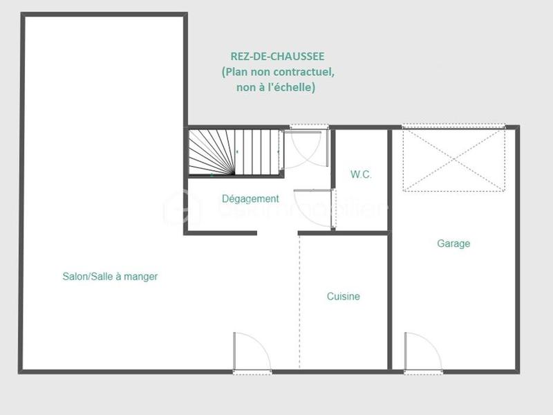 Maison de village - 122 m² - 5 pièces