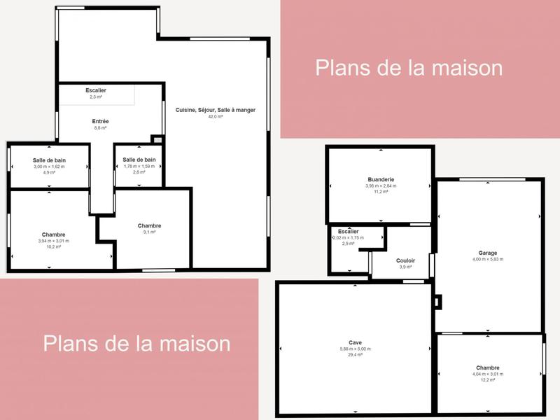 Maison - 156 m² - 4 pièces