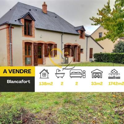 Maison - 138 m² - 4 pièces