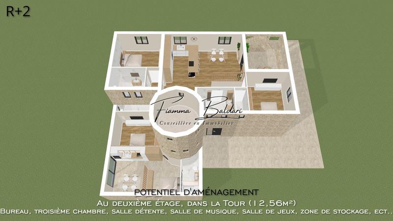 Maison - 206 m² - 7 pièces