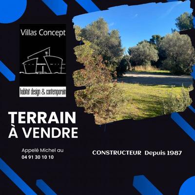 Terrain constructible - 2 000 m²