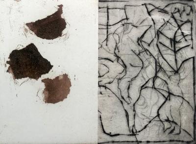 Les Impressions papiers de Monique Tello et Noriko Fuse, Galerie Ether