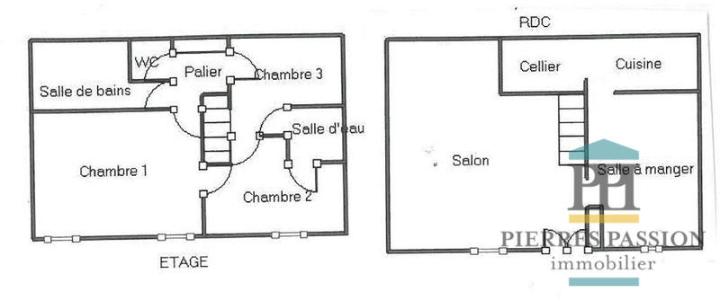 Maison ancienne - 120 m² - 4 pièces