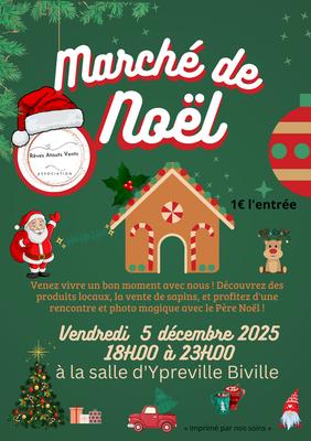 Marché de noël de l'association rêves atouts vents