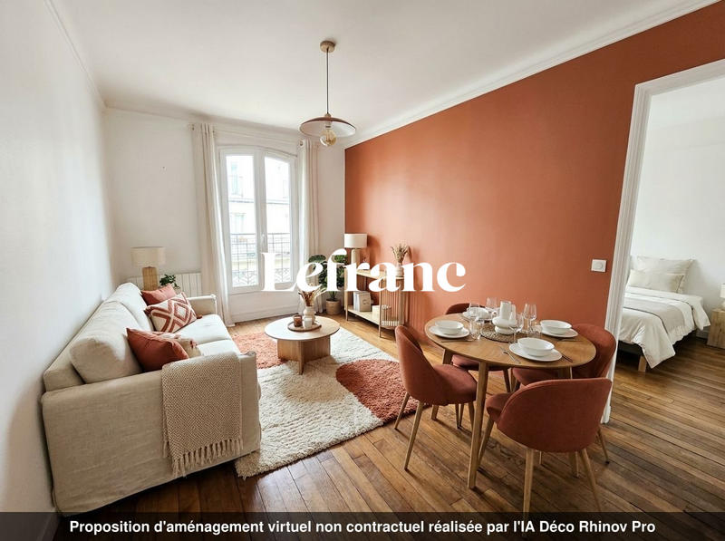 Appartement - 48 m² - 2 pièces