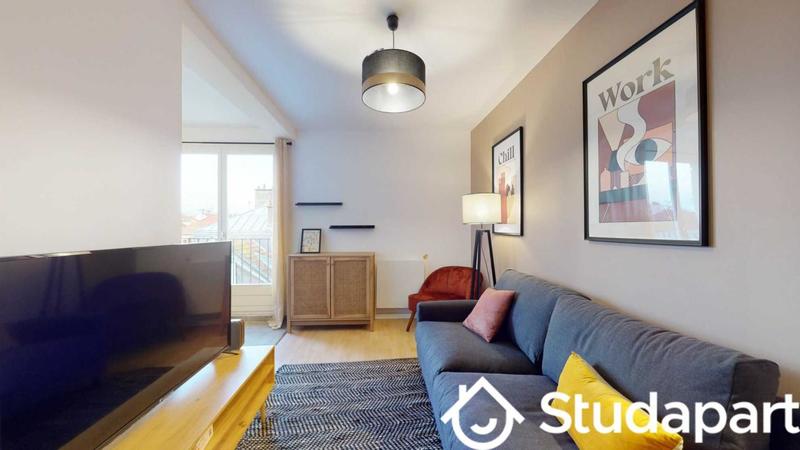 Chambre - 11 m² - 1 pièce