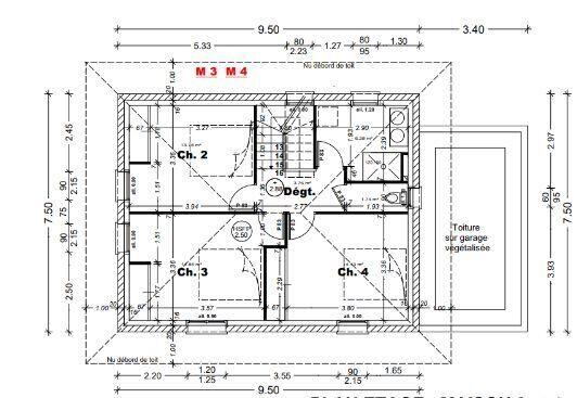 Maison - 110 m² - 5 pièces