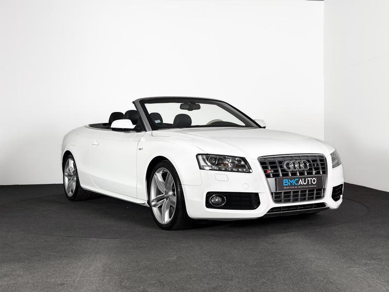 Audi A5 S5 Cabriolet 3.0 V6 333ch Quattro s-Tronic Ja19p Cuir Sport Chauff Regul Int Audi Exclusive Gps