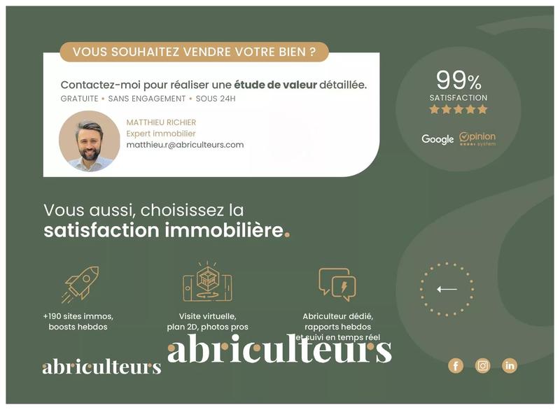 Appartement - 95 m² - 3 pièces