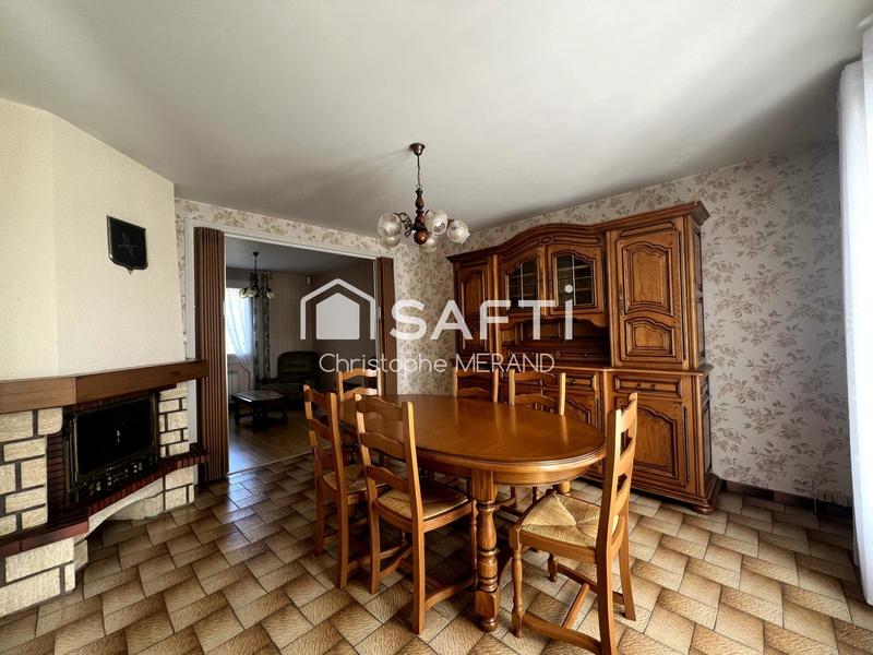 Maison - 90 m² - 6 pièces