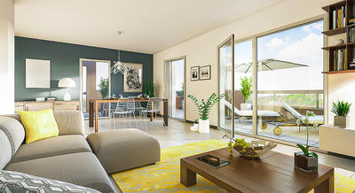 Appartement - 65 m² - 3 pièces