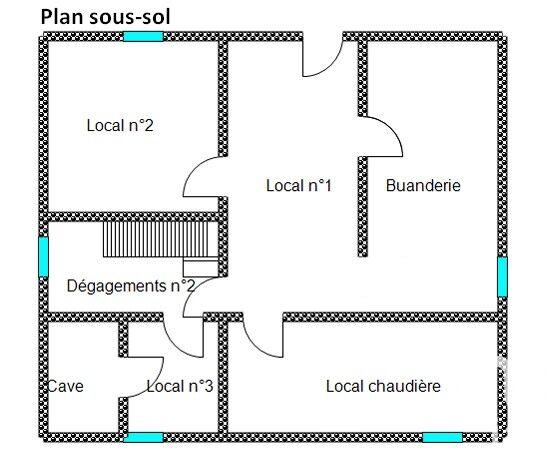 Maison - 115 m² - 4 pièces